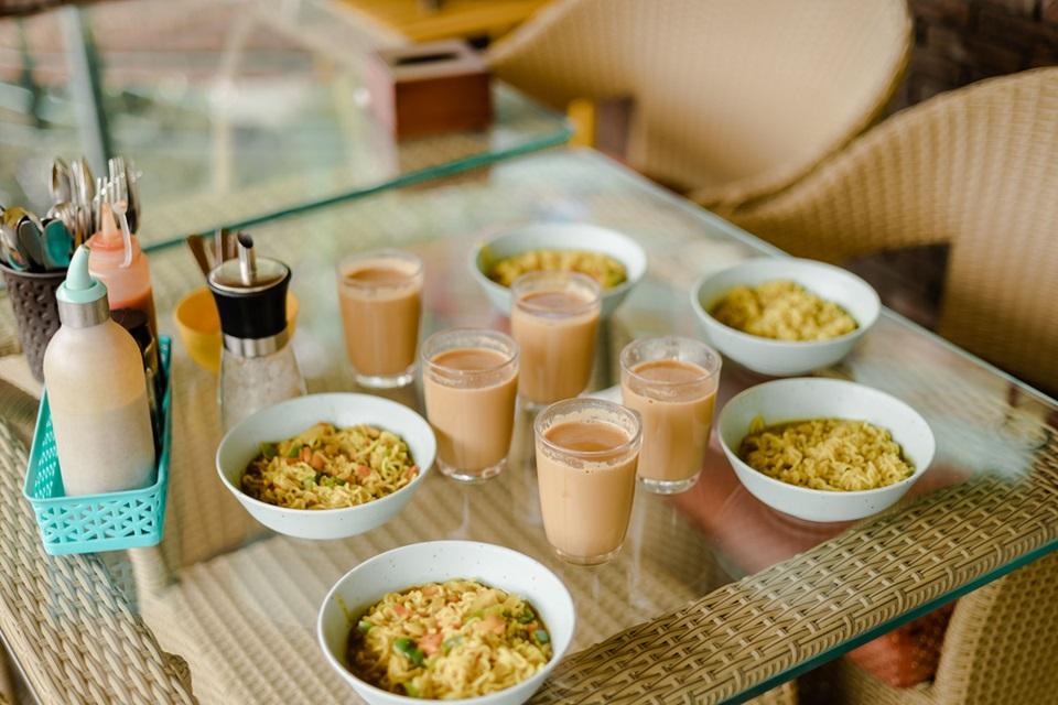 Morning breakfast